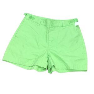 Gap Factory Store Bright Green Utility Short Shorts Size 2 NWT* Women's